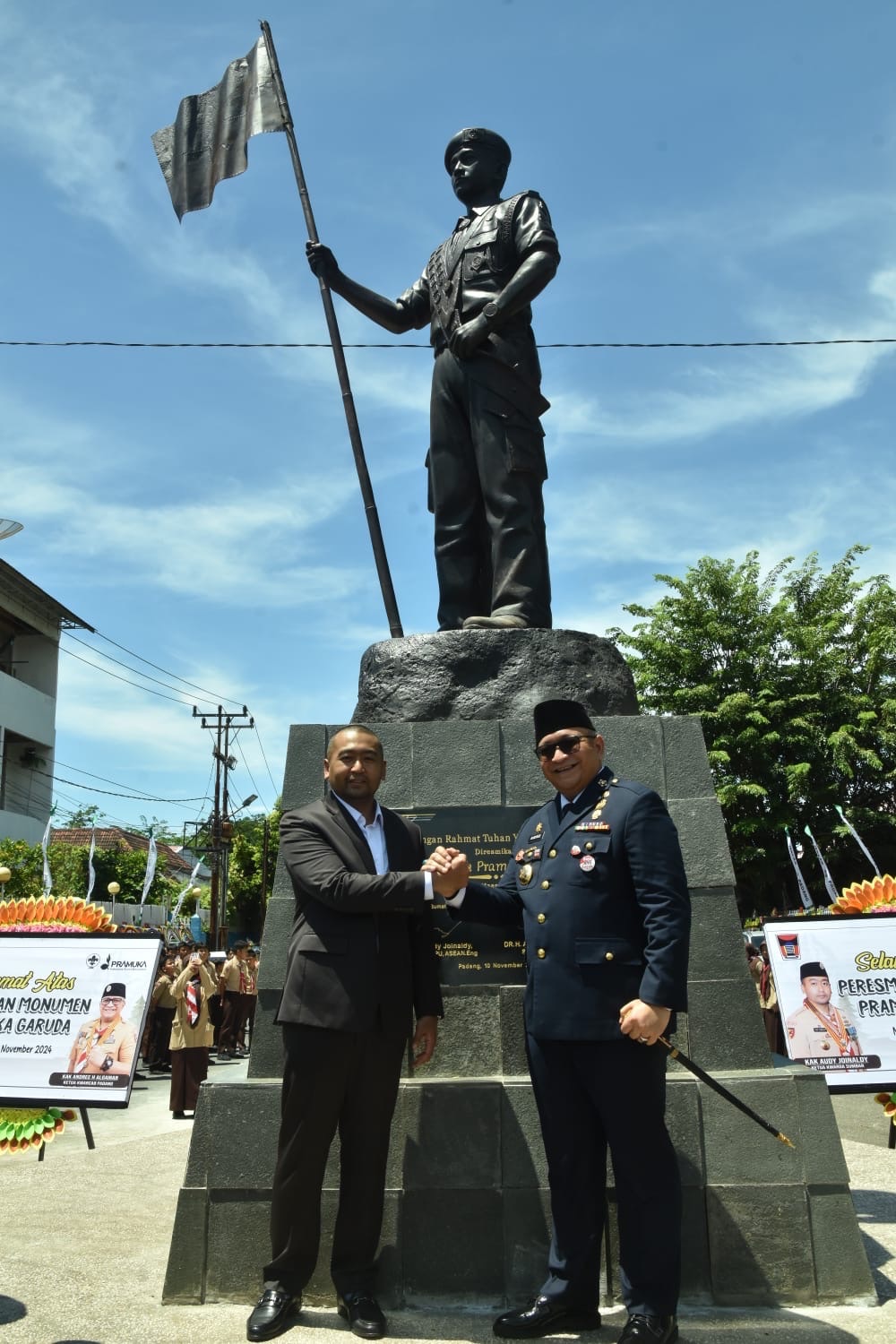 Monumen Pramuka Garuda, Spot Foto Baru di Kota Padang