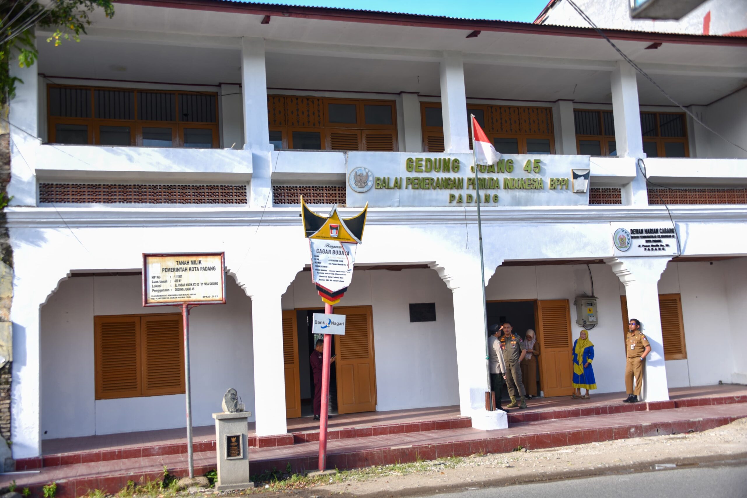 Pemko Padang Jadikan Gedung Joang Sekretariat Badan Pengelola Kawasan Kota Tua