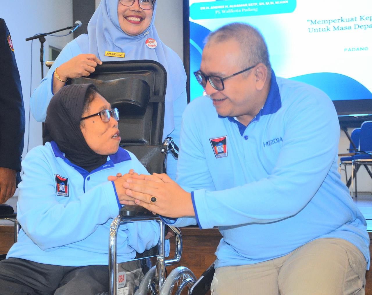 Peringatan HDI 2024, Pemko Padang Komitmen Penuhi Hak Disabilitas