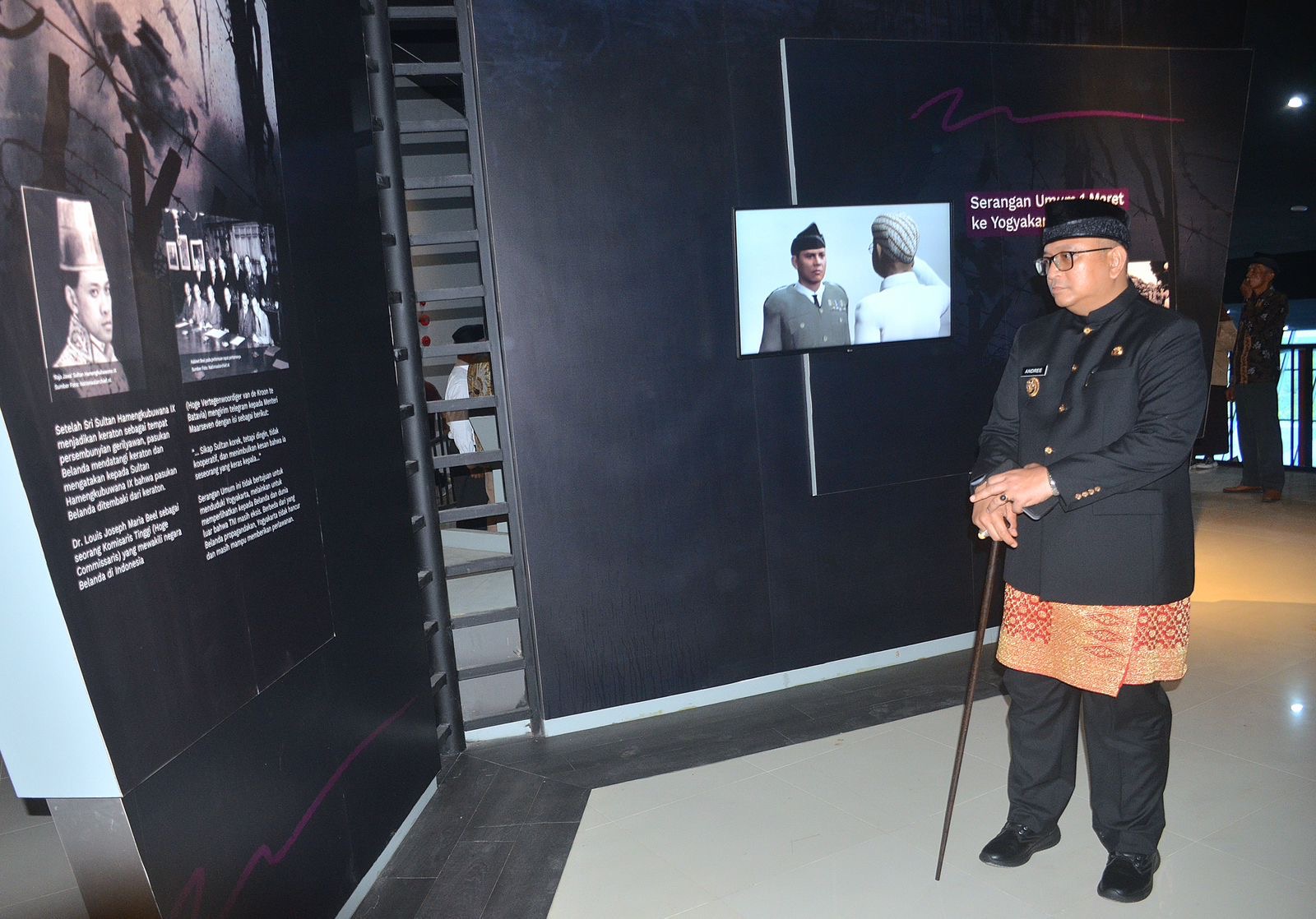 Diresmikan Menteri Kebudayaan RI, Andree Algamar Kagumi Museum PDRI